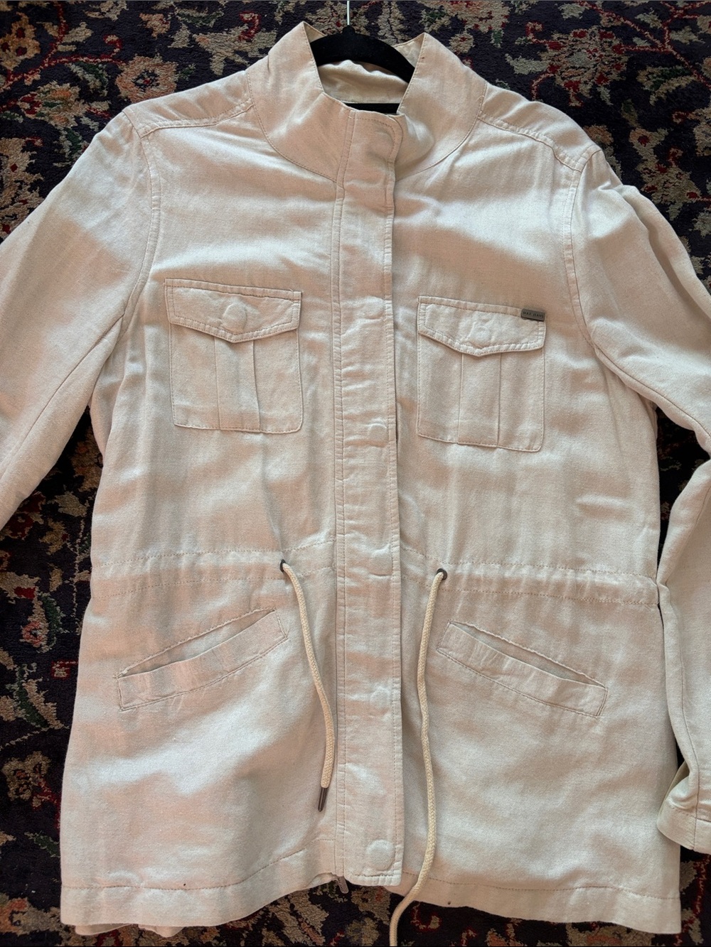 Light Cream Women's Utility Jacket